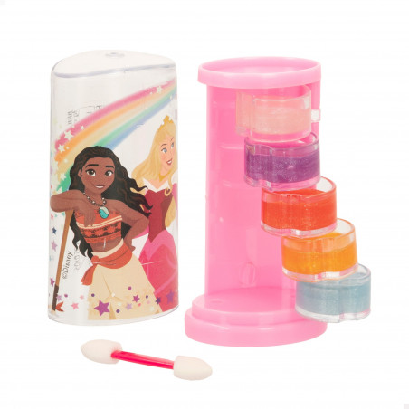 Princesses Disney sac fuchsia avec des détails pour les invitées et un bonbon