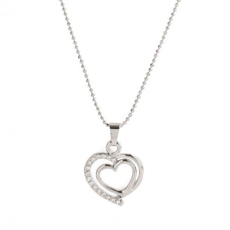 collier fantaisie coeur