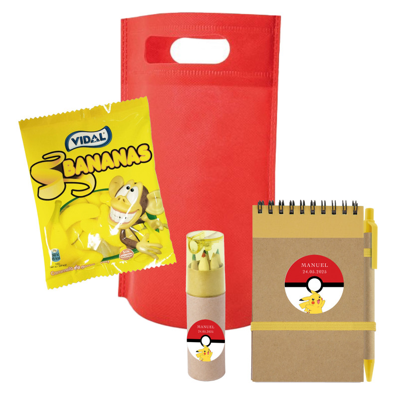 Pack de détails Pokemon pour invités