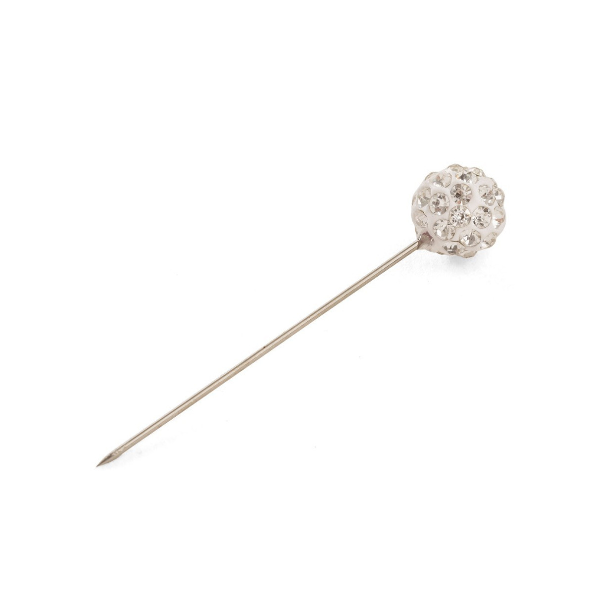 Alfileres de boda brillantes para invitadas