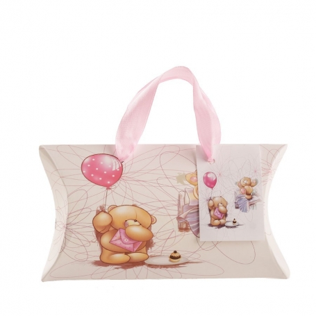 Boîte à oursons avec poignée pour des cadeaux