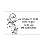 Carte avec phrase