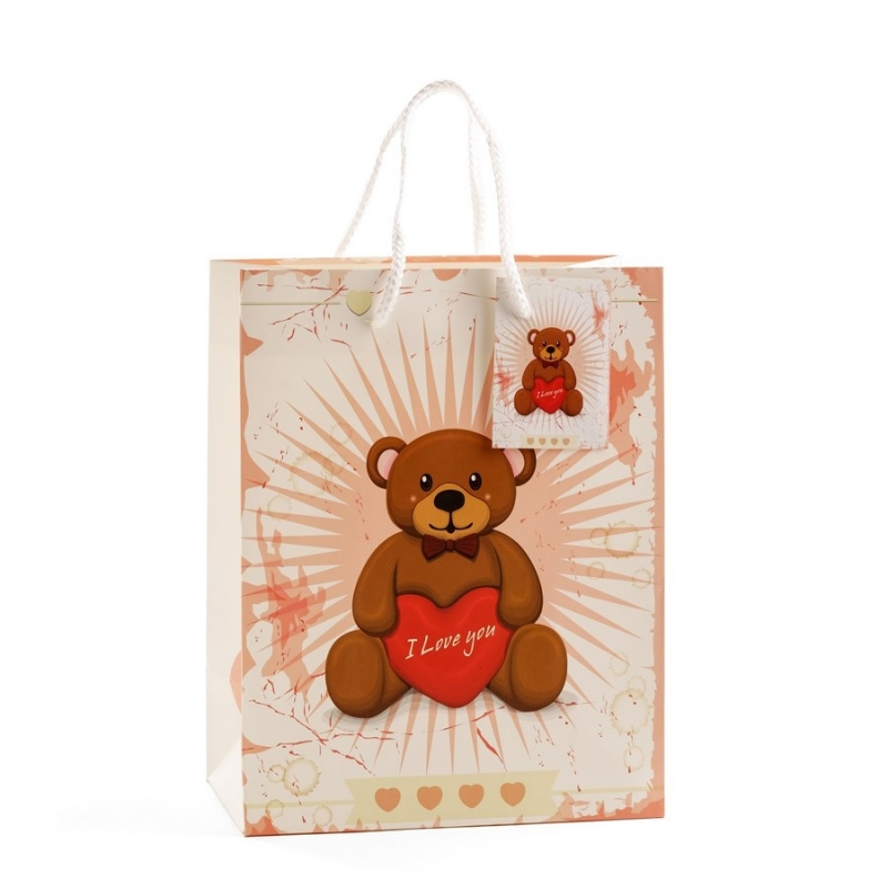 Sac cadeau ourson