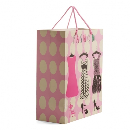 Grand sac à pois