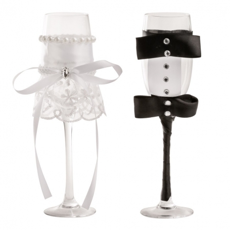 Verres à Pieds Mariage