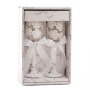 Verres de mariage décorés