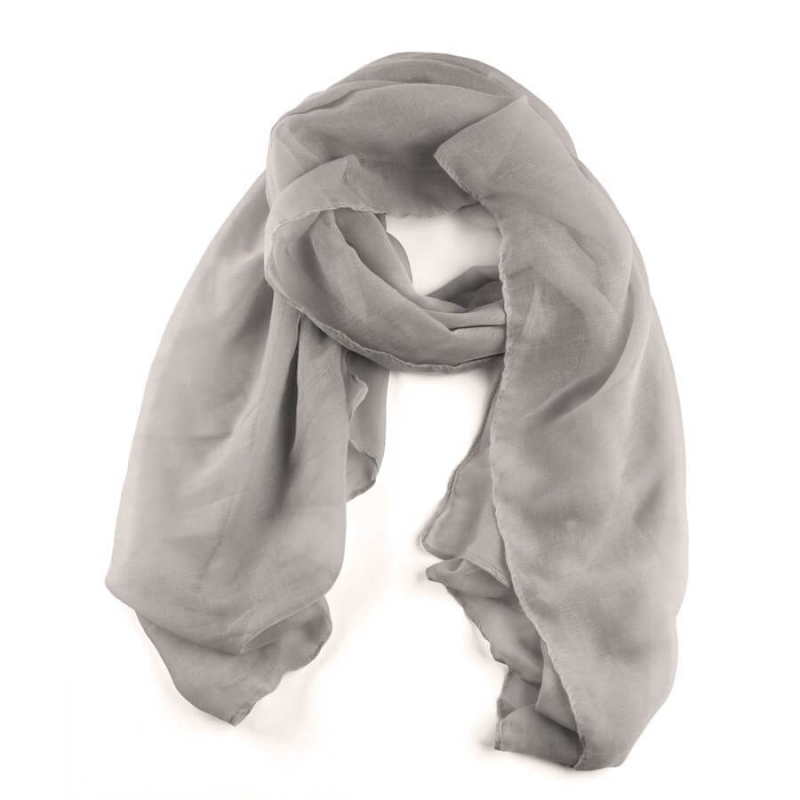 Foulard pashmina gris