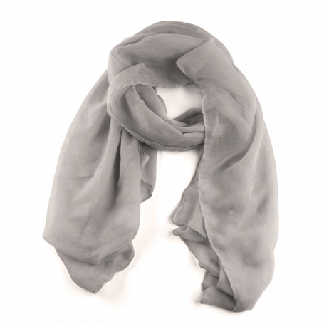 Foulard gris femme