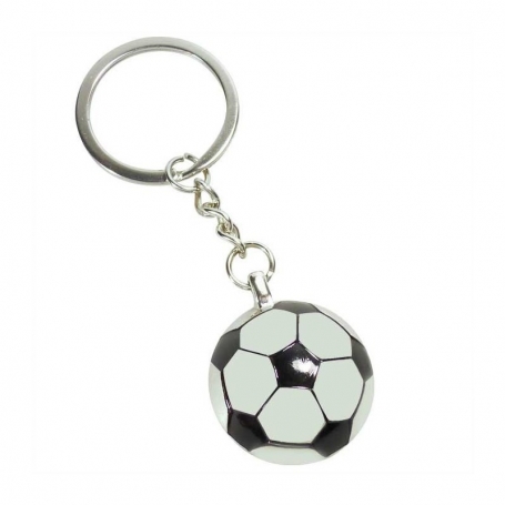 Porte-clés football avec stylo acétate et adhésif pour la communion d'un garçon