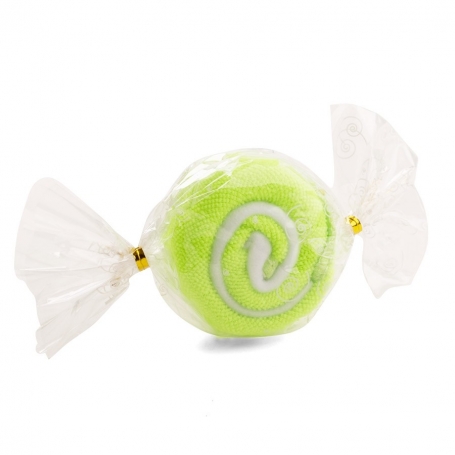 Serviette en forme de bonbon