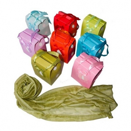 foulards aux tons pastel