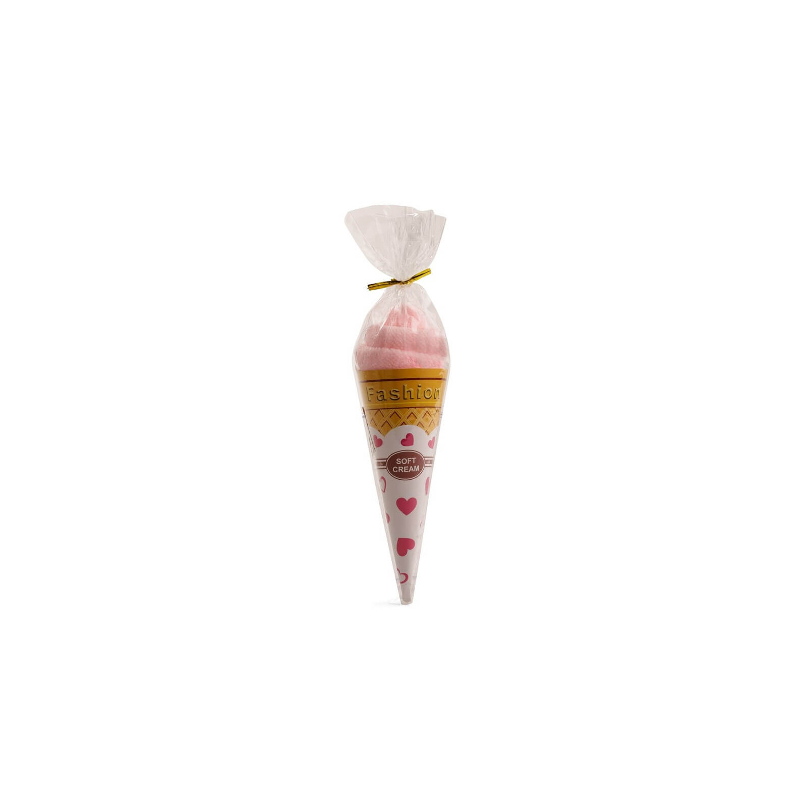 Serviettes en forme de glace à la fraise