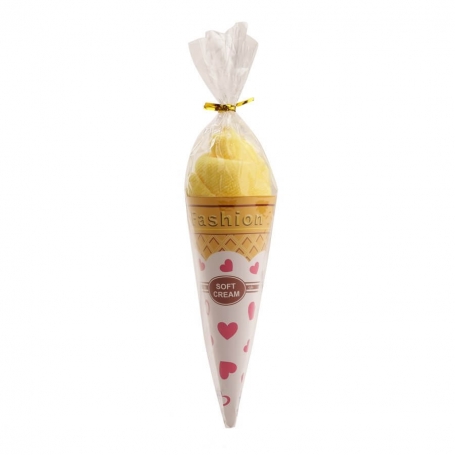 Serviettes en forme de glace à la vanille