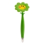 Stylo avec une forme amusante à offrir, forme de fleur avec un visage souriant