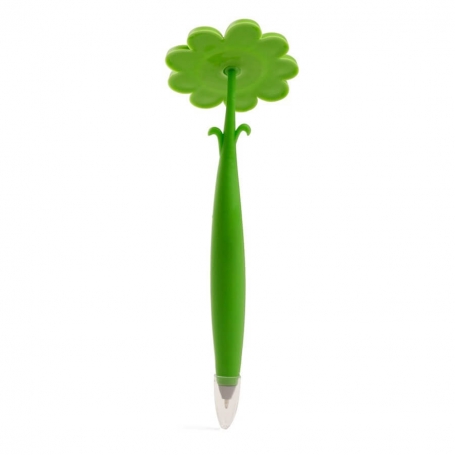 Stylo avec une forme amusante à offrir, forme de fleur avec un visage souriant