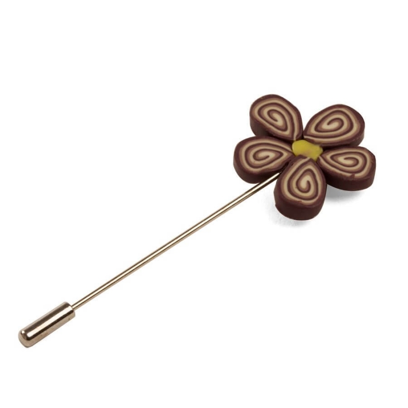 Broches épingles fleurs