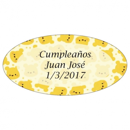 Étiquettes autocollantes ovales