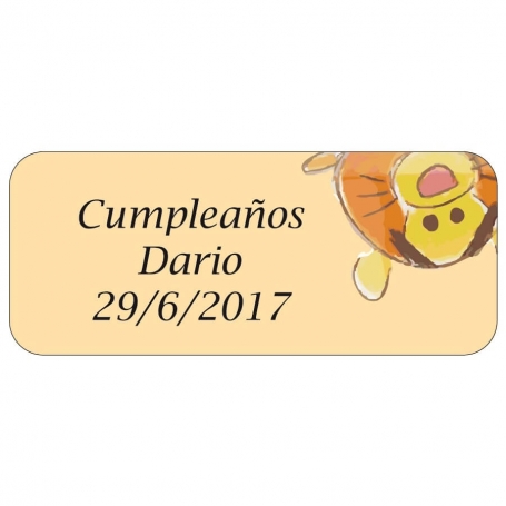 étiquette D'anniversaire Pour Les Enfants