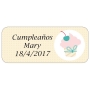 Adhésifs anniversaire personnalisés