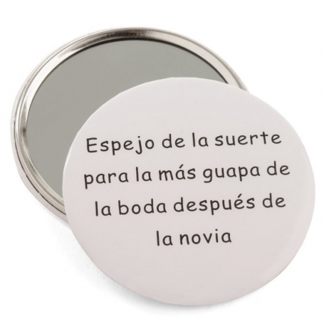 Miroirs avec phrase