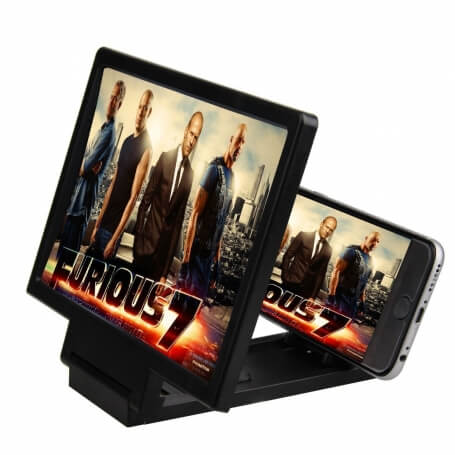 Cadeau original loupe écran mobile