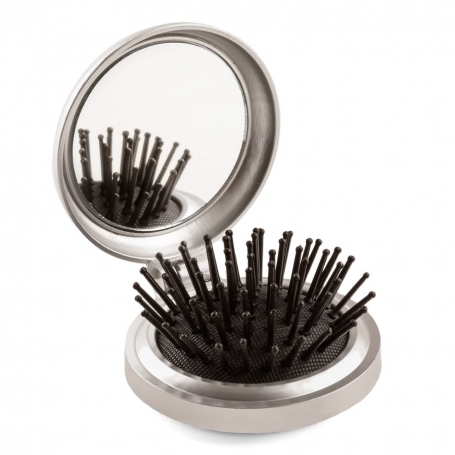 Miroir avec un autocollant d'angelita et un sac en organza personnalisé avec autocollant