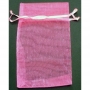Miroir avec un autocollant d'angelita et un sac en organza personnalisé avec autocollant