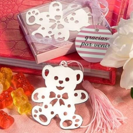 Marque-page personnalisé pour les détails de baptême filles