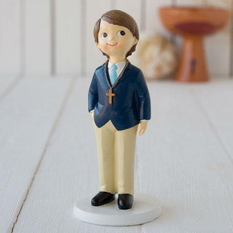 Figurine Pièce Montée De Communion Garçon