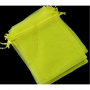 Marqueur tricolore personnalisé avec autocollant dans un sac en organza