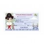 Pack de 10 invitations de communions à personnaliser