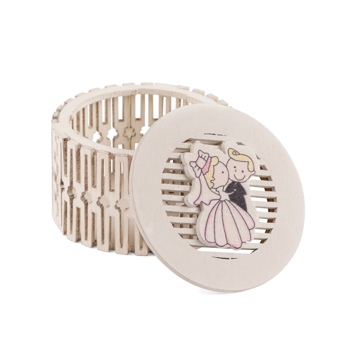Boîte en bois mariage