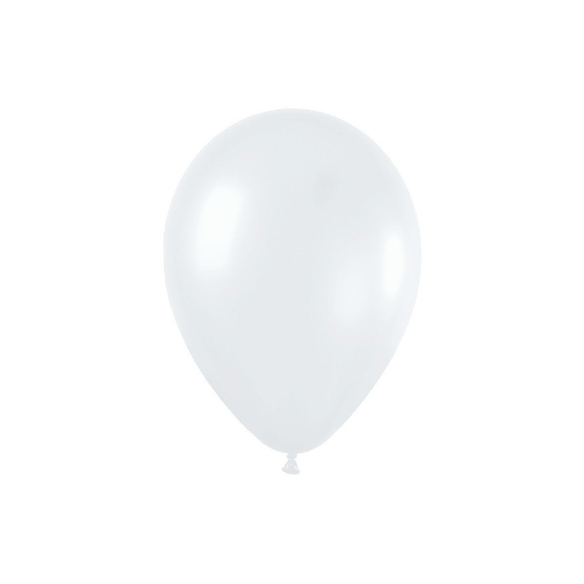 Pack de 100 ballons blancs