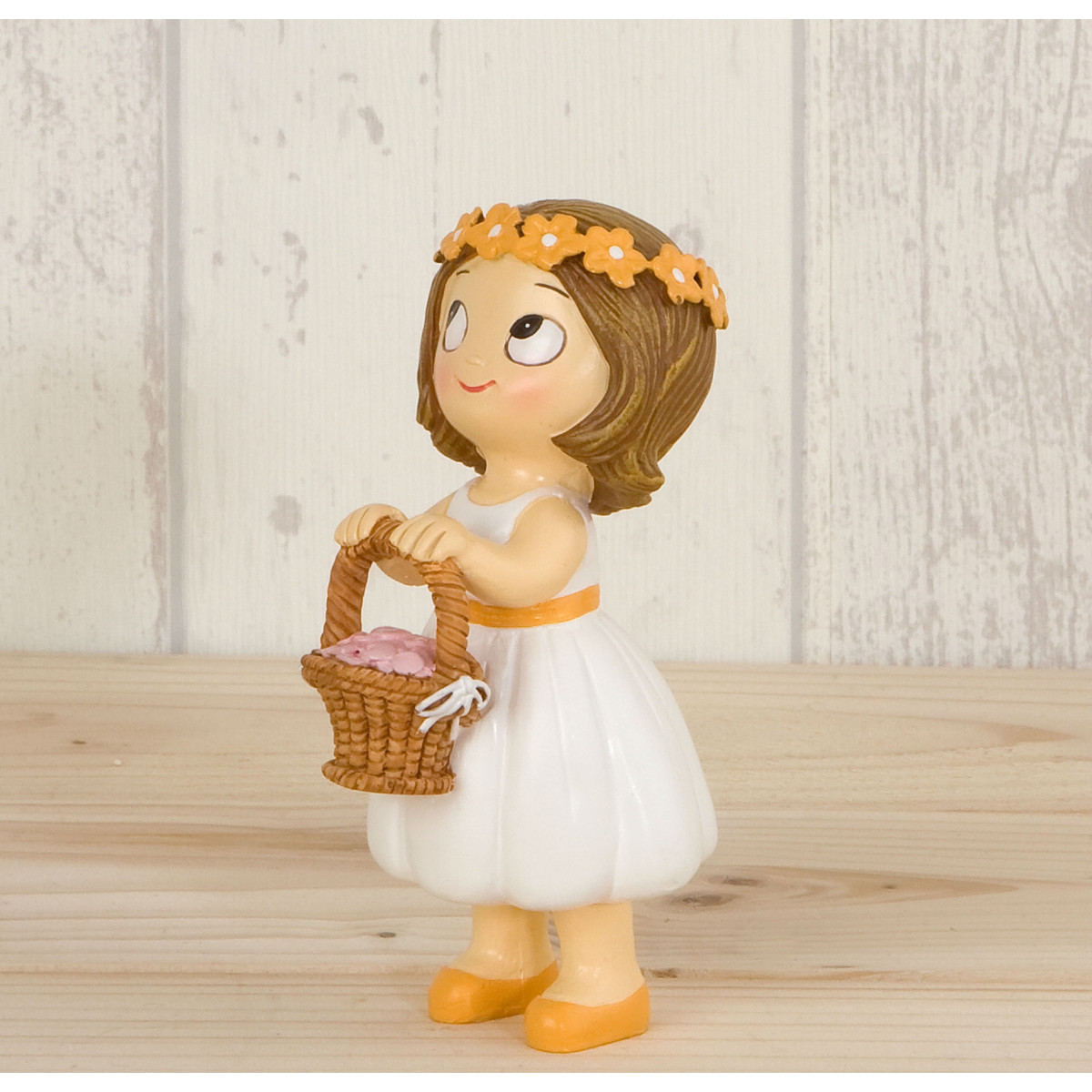 Figurine fille pour gâteau de mariage pas cher