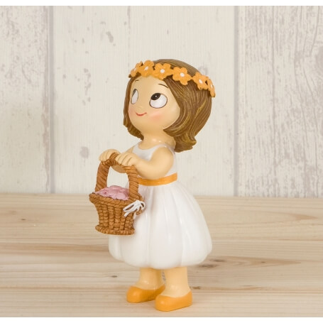 Figurine fille pour gâteau de mariage pas cher