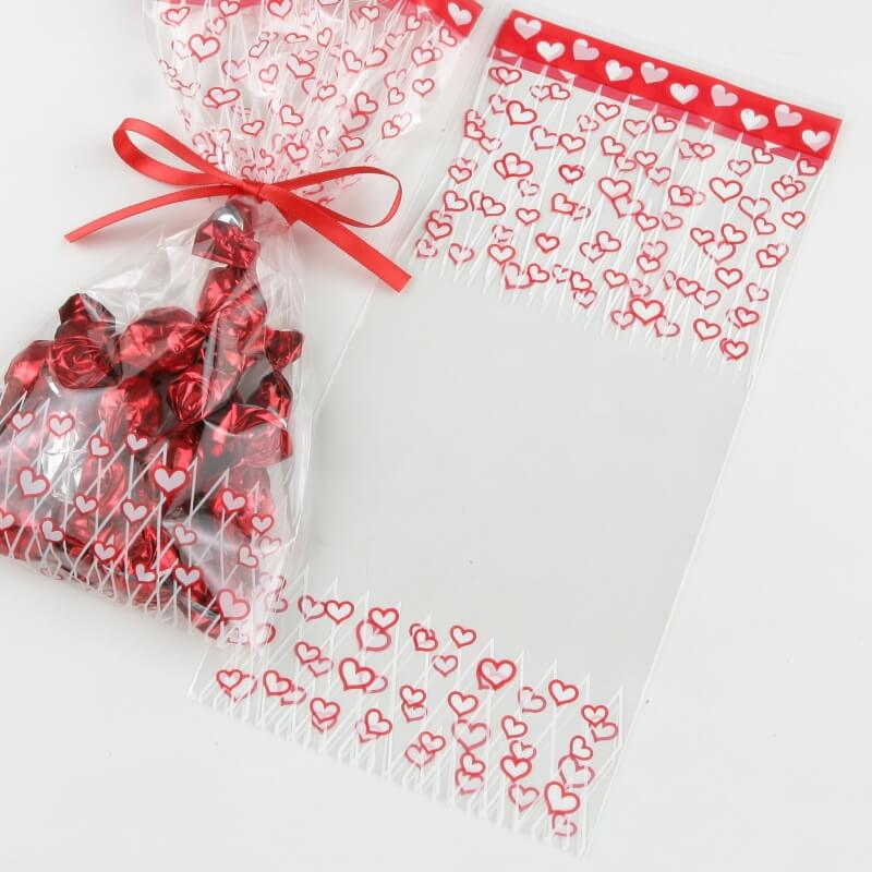 Sachets Bonbons Avec Des Coeurs Sachets Bonbons Avec Des Coeurs