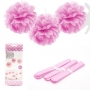 Pack de 3 pompons pour décorer