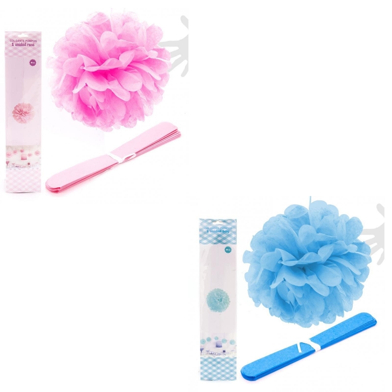 Pompons en papier
