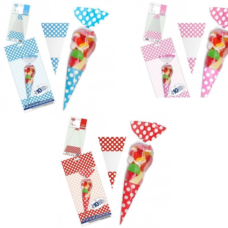 Sachet cornet pour bonbons