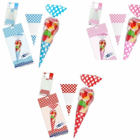 Sachet Cornet Pour Bonbons