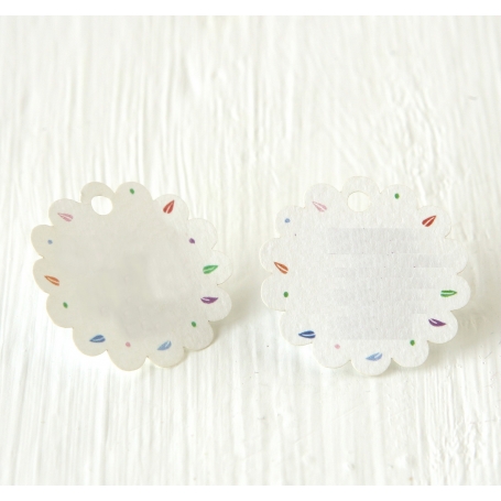 Petites Cartes Perforées Pour Cadeaux