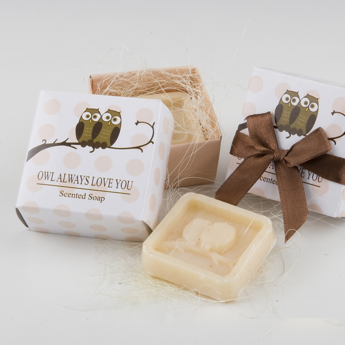 Savon hibou en cadeau pour femme