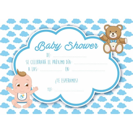 Invitations de baby shower