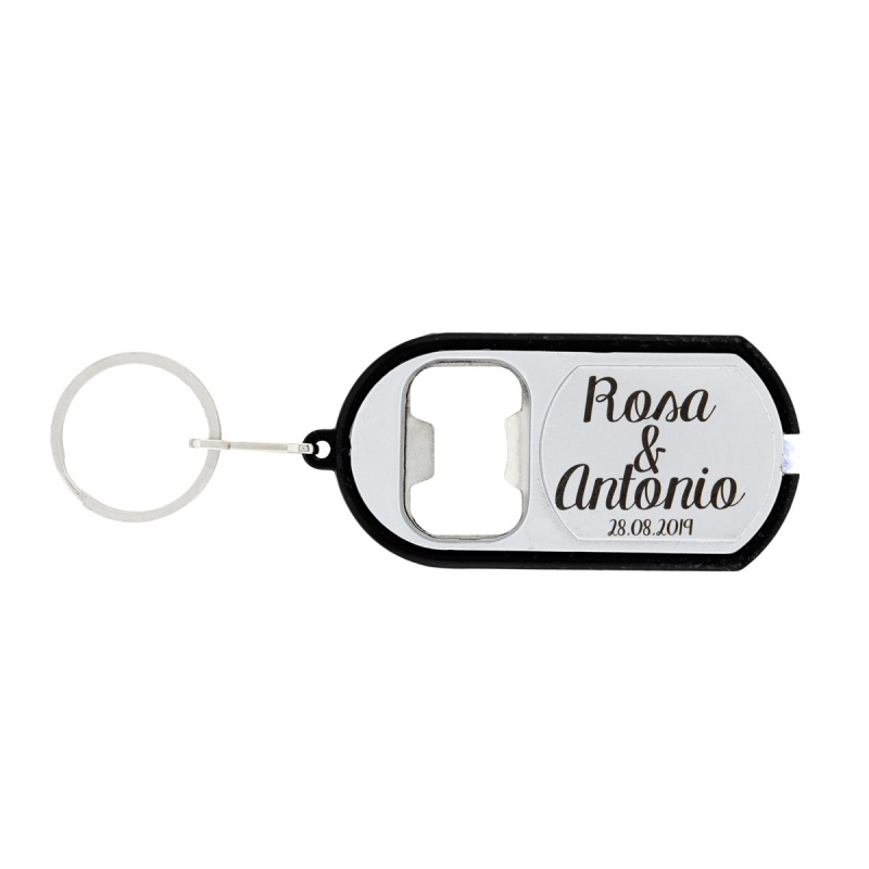 porte-clés gravés pour mariage personnalisé