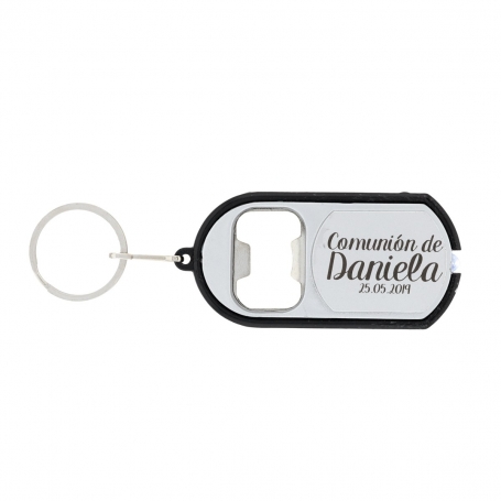 Porte-clés de communion gravé personnalisé
