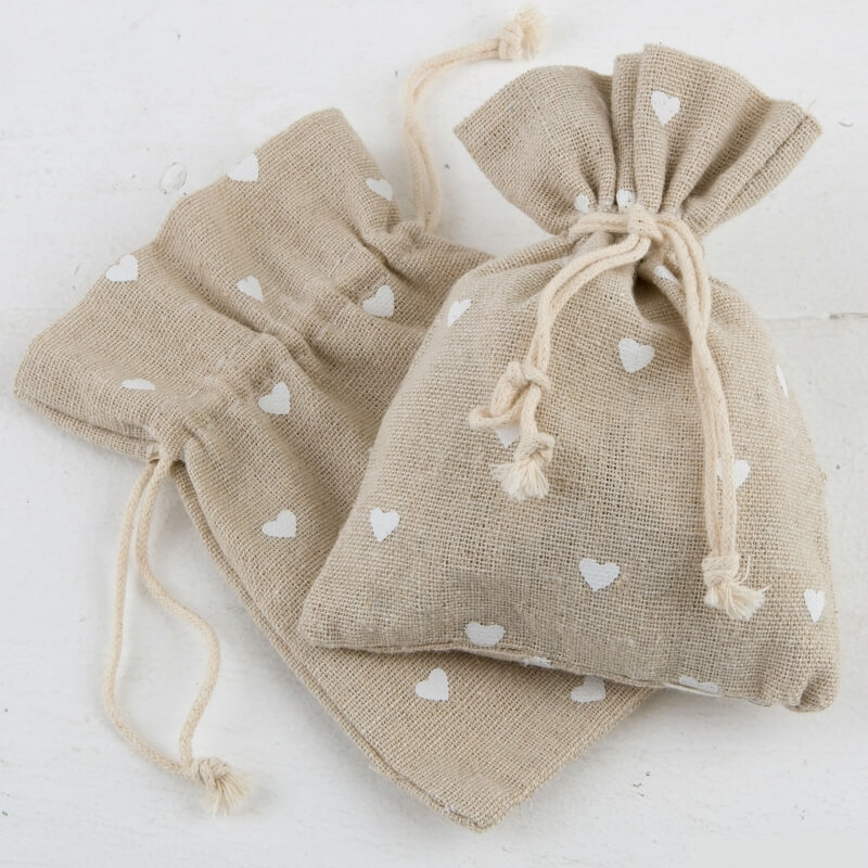 Sac en tissu rustique