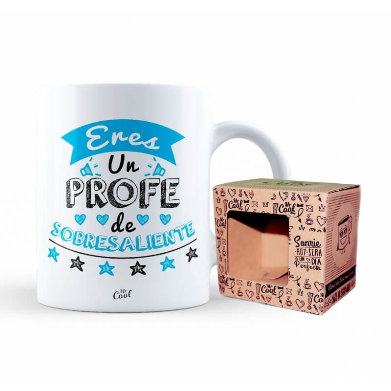 Tasse cadeau pour prof d’espagnol