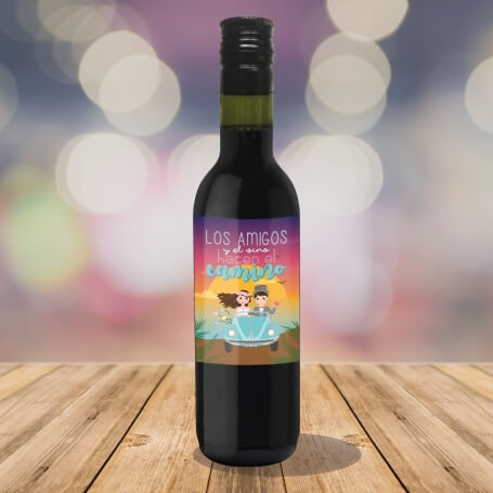 Mini Bouteilles De Vin De Mariage