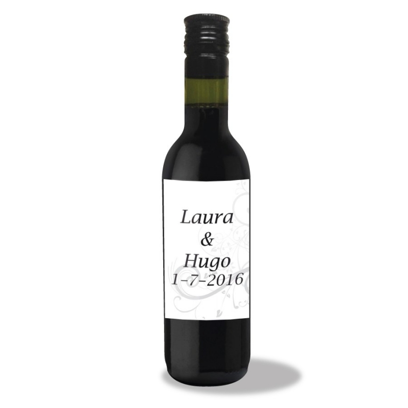 Bouteilles de vin personnalisées pour les mariages
