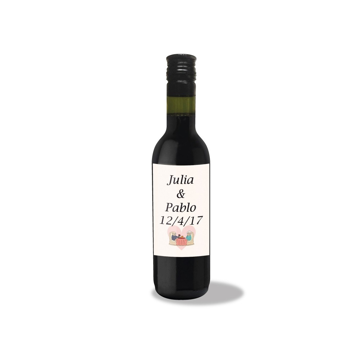 Cadeaux de vin personnalisés pour les mariages
